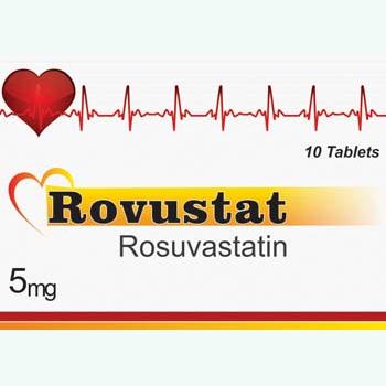 Rovustat tablet 5 mg 2×5’s