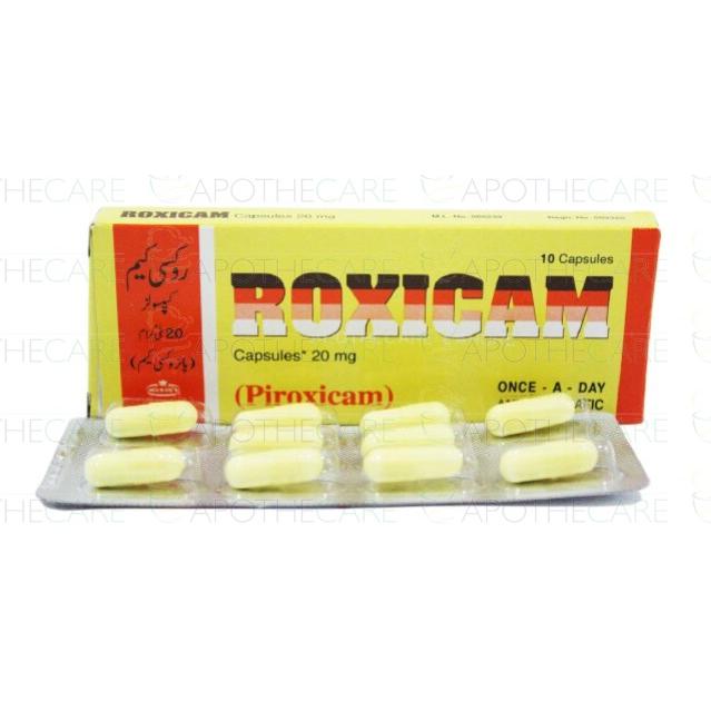 Roxicam capsule 20 mg 10’s