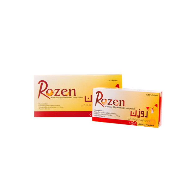 Rozen tablet 10 mg 10’s