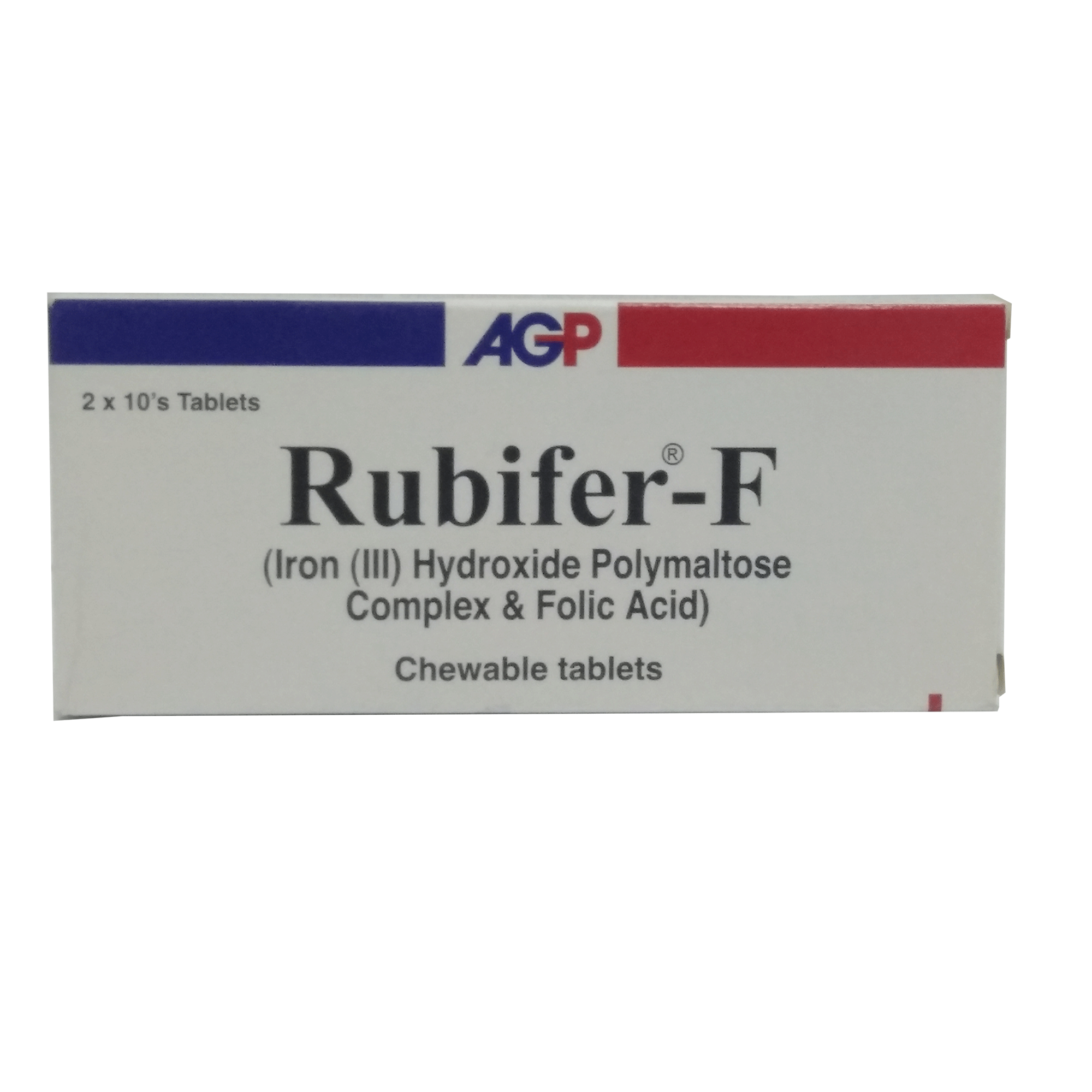 Rubifer F tablet Chewable 20’s