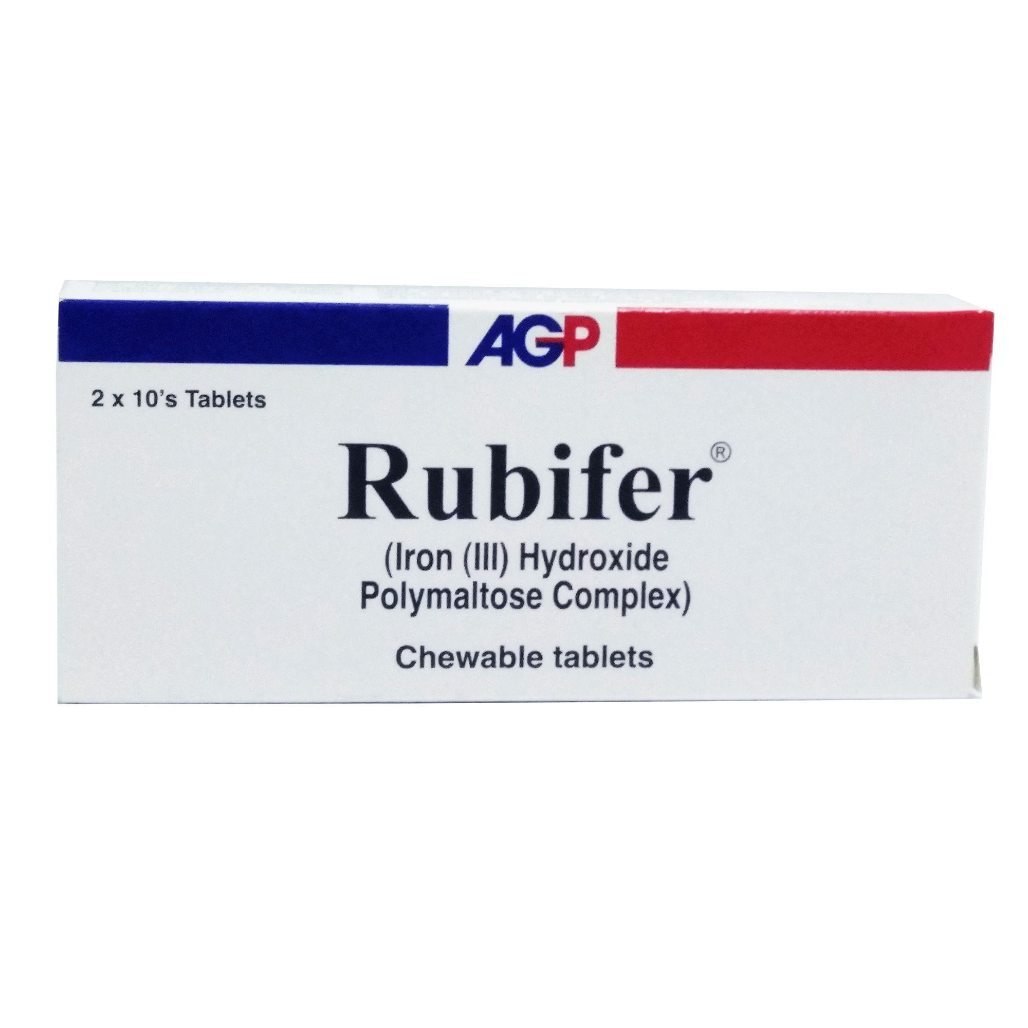 Rubifer tablet Chewable 20’s