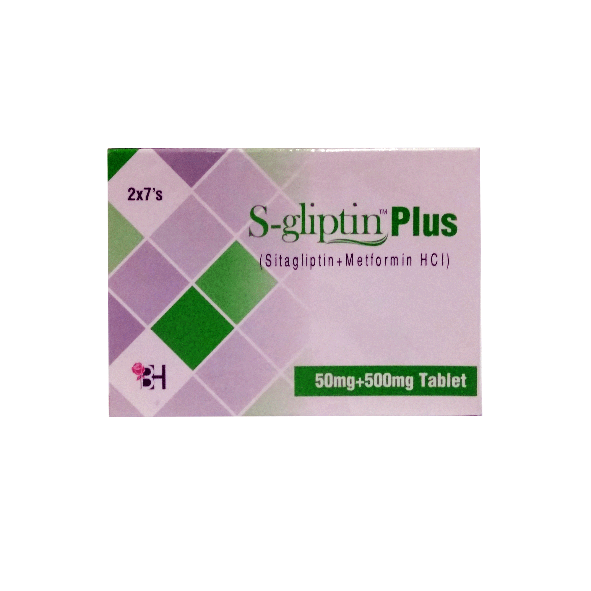 S-Gliptin Plus tablet 50/500 mg 14’s