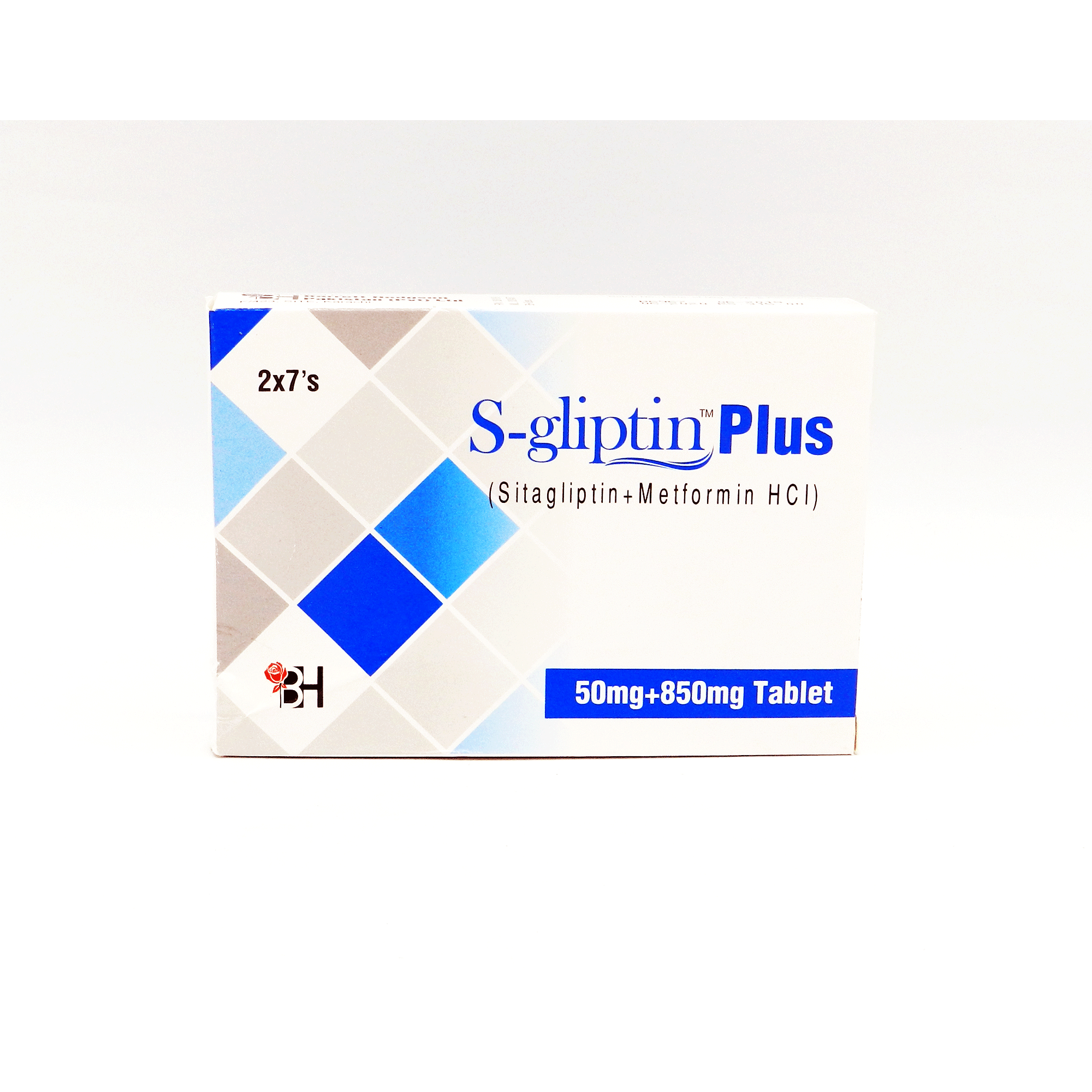 S-Gliptin Plus tablet 50/850 mg 14’s