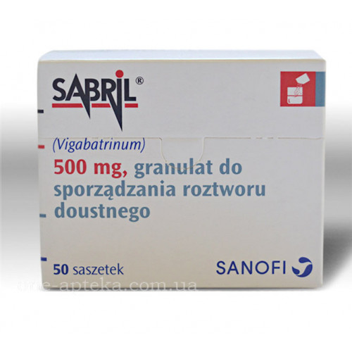SABRIL TABLET 500MG 50 Tablets (imp) (Vigabatrin)