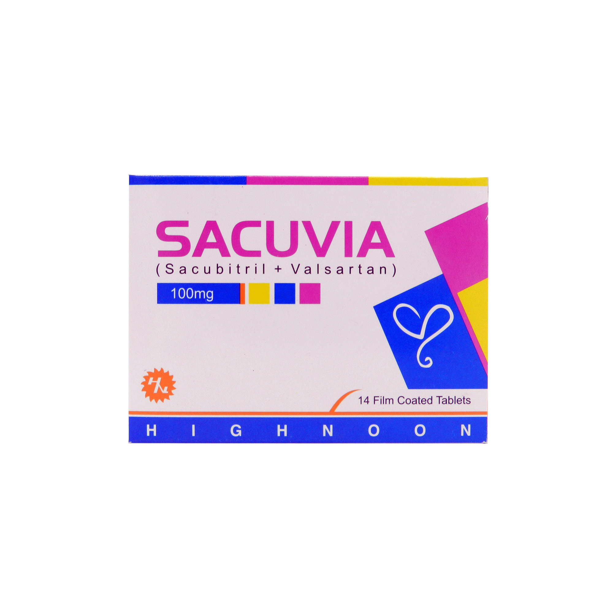 Sacuvia 100Mg tab 14s