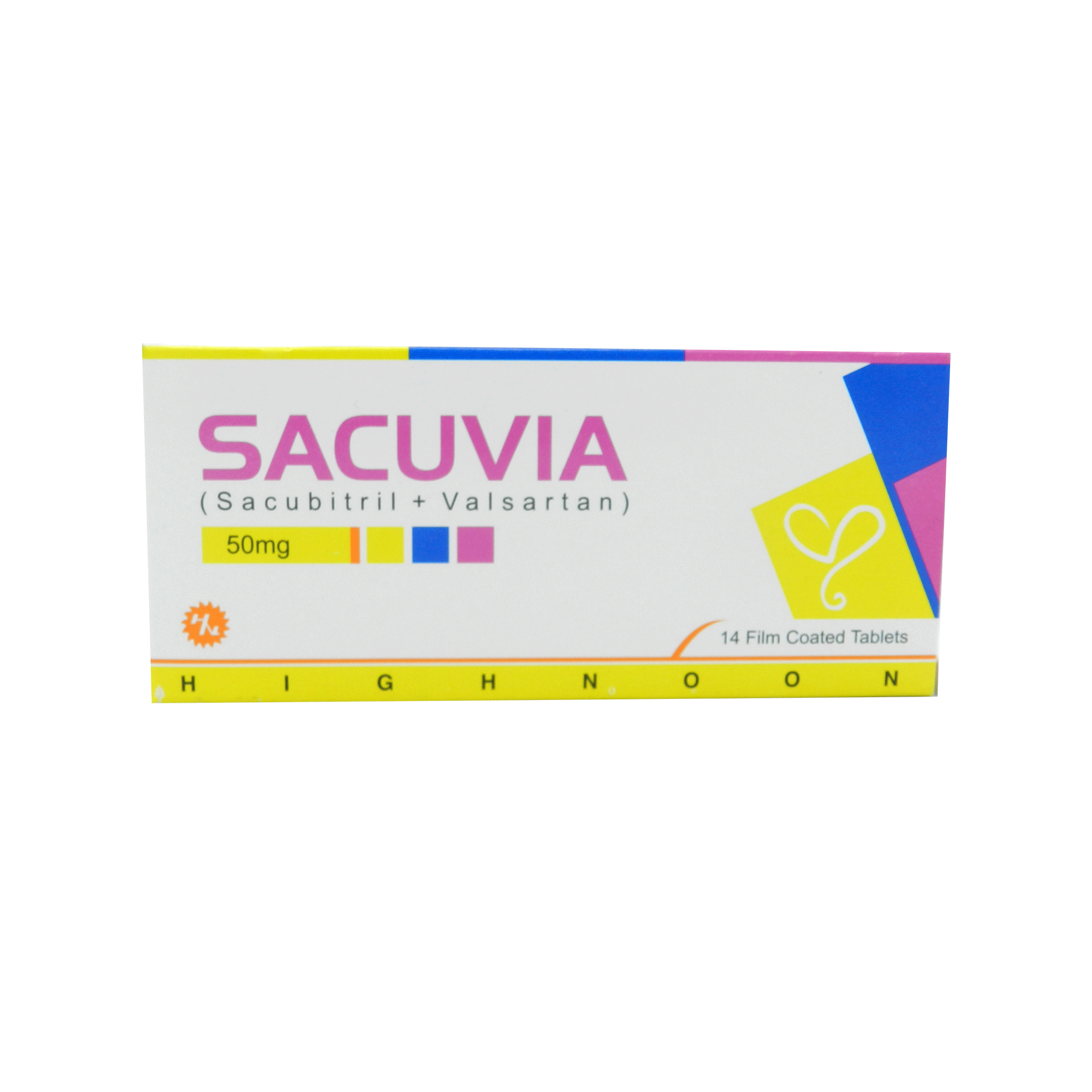 Sacuvia 50Mg Tab 14S