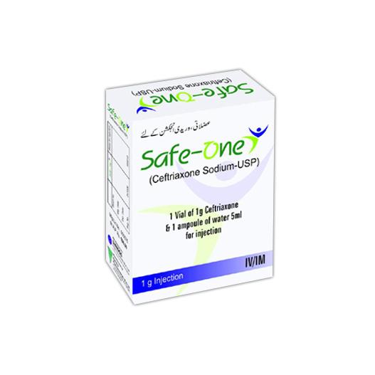 SAFE ONE 1gm Injection Vial