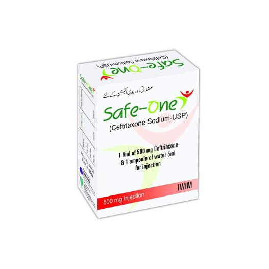 SAFE ONE 500mg Injection Vial