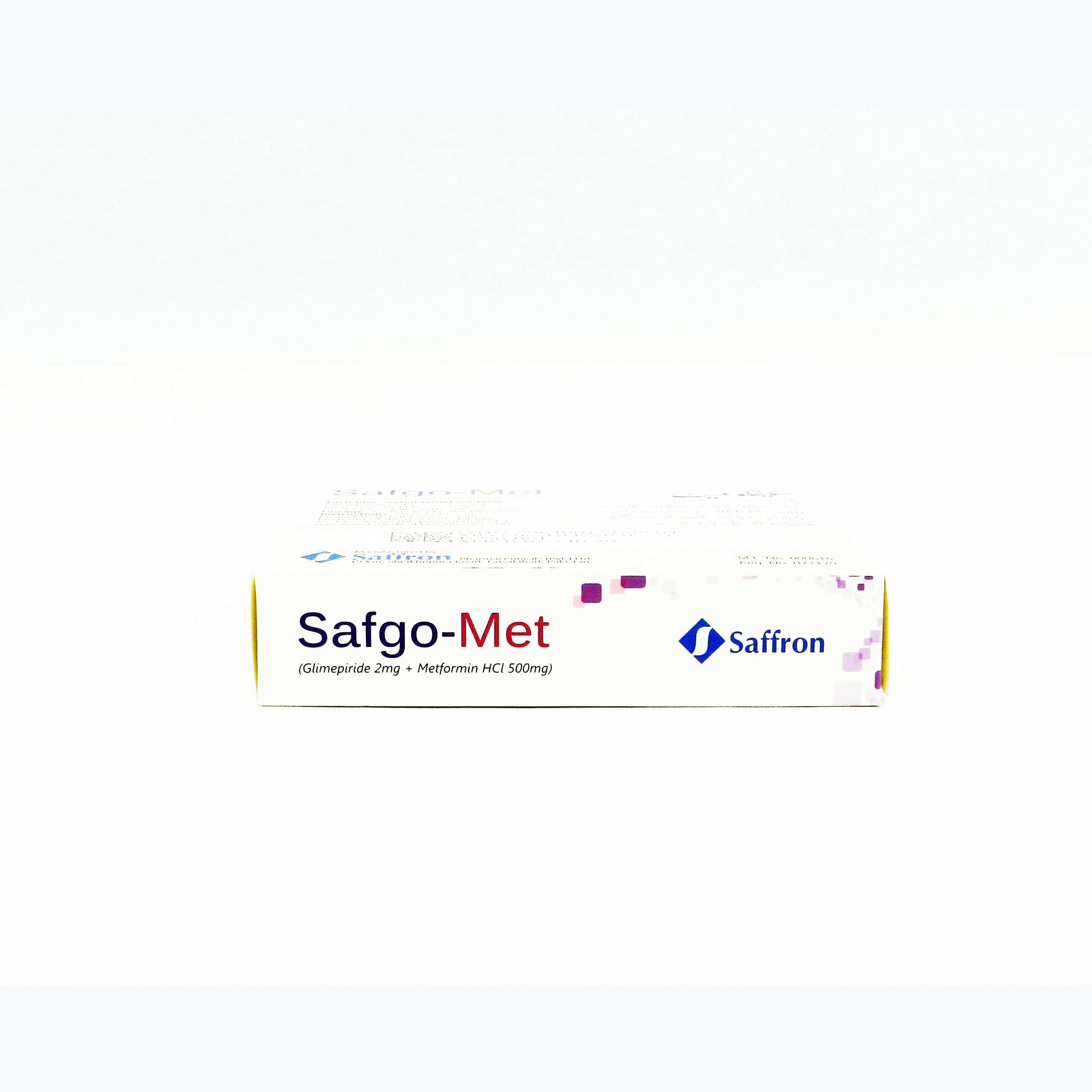 Safgo Met tablet 2/500 mg 3×10’s