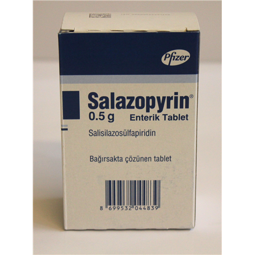 Salazopyrin (Sulfasalazine) 50 tablet imported