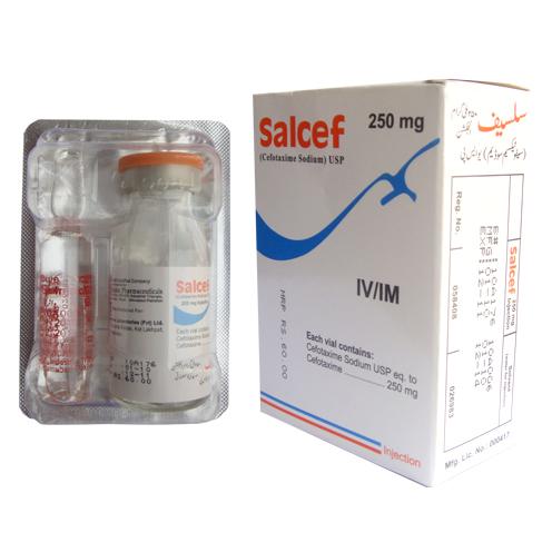 Salcef Injection 250 mg 1 Vial