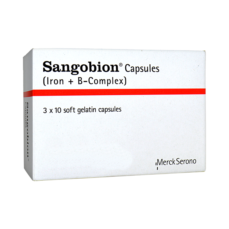 Sangobion capsule 3×10’s