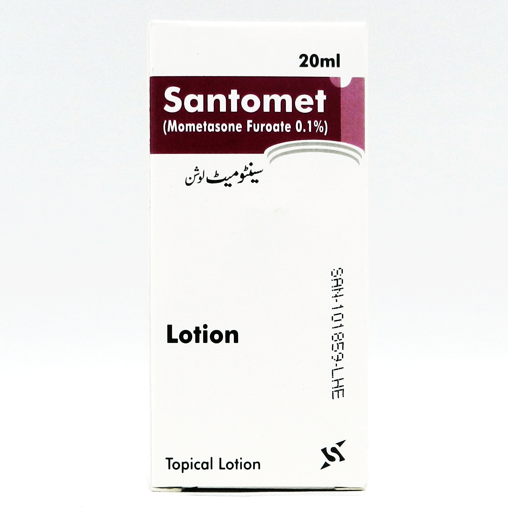 Santomet 0.10% Lotion 20 ml