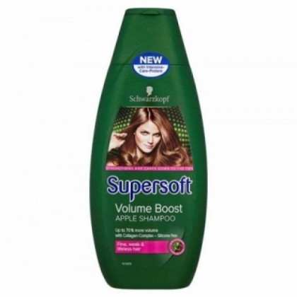SCHWARZKOPF SUPERSOFT VOLUME BOOST – APPLE SHAMPOO (400ML)