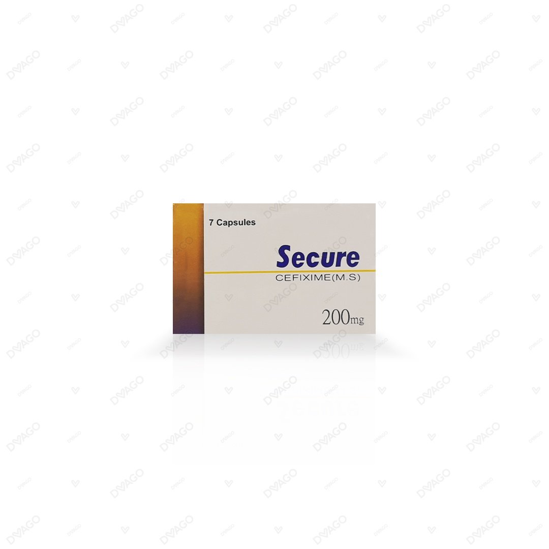 Secure capsule 200 mg 7’s