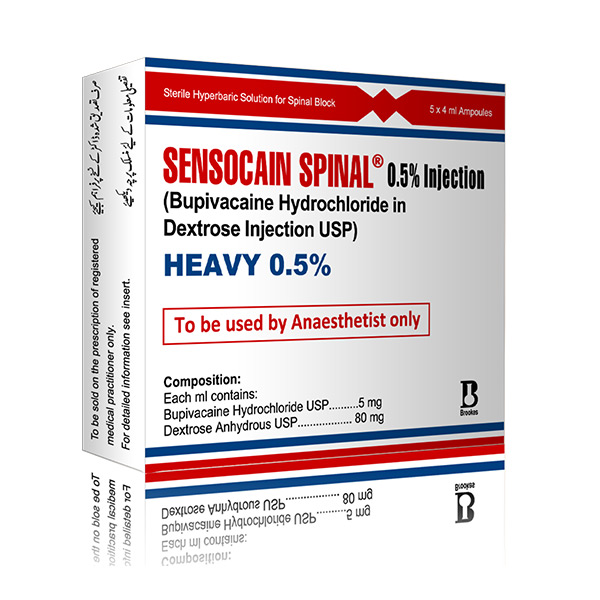 Sensocain Injection 5 mg 5 Ampx10 mL