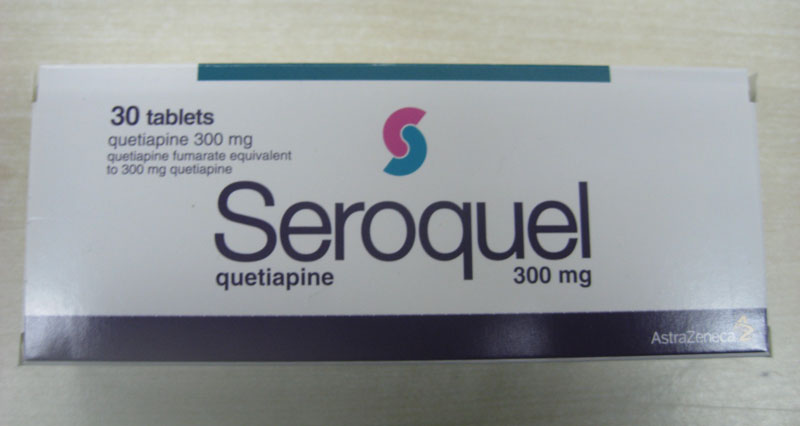 Serequel 25mg 30 Tablets (Quetiapine) ^
