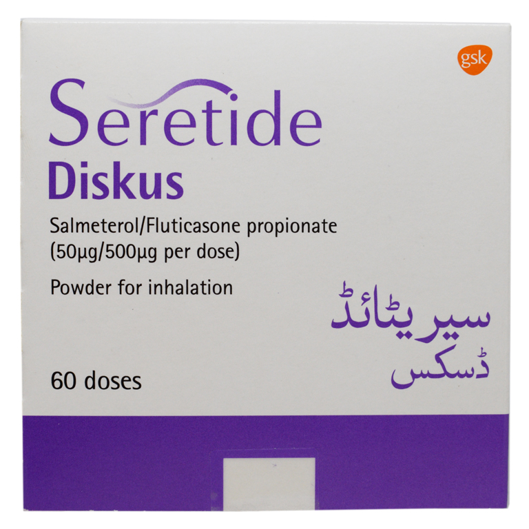 Seretide Diskus 50/500mcg Evohaler