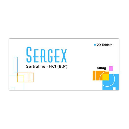 Sergex tablet 50 mg 20’s