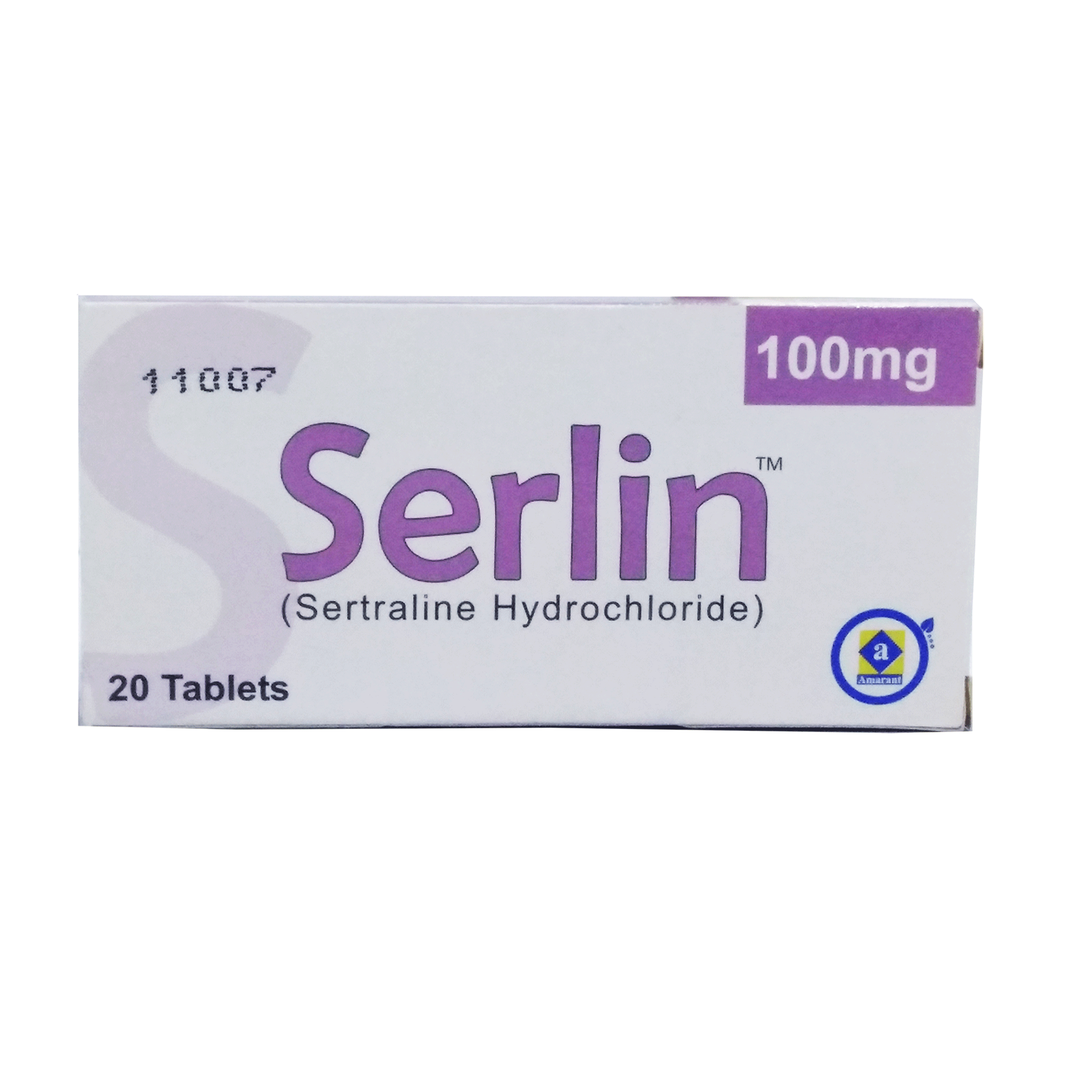 Serlin tablet 100 mg 2×10’s