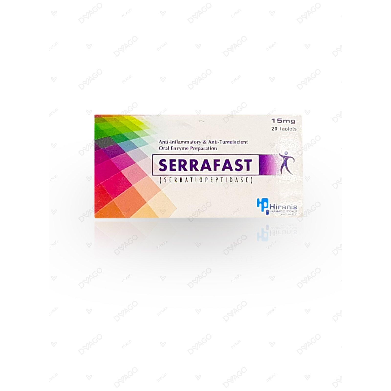 Serrafast tablet 15 mg 20’s