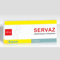 Servaz capsule 250 mg 10’s
