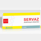 Servaz tablet 250 mg 6’s