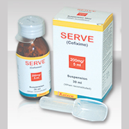 Serve suspension 200 mg 30 mL