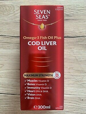 Seven Seas Syrup maximum strength with vitamin D imported from UK