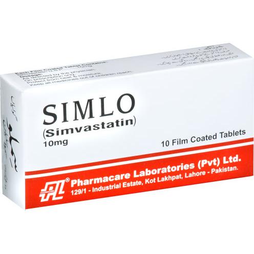 Simlo tablet 10 mg 10’s