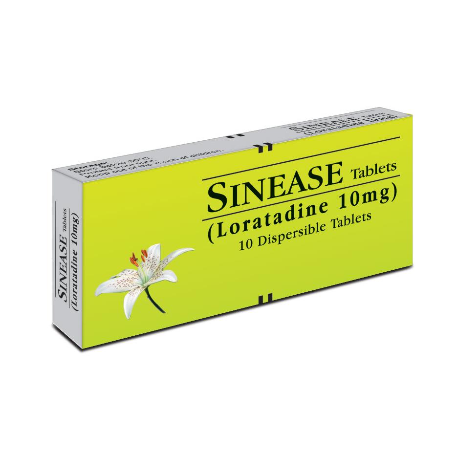 Sinease tablet Dispersible 10 mg 10’s