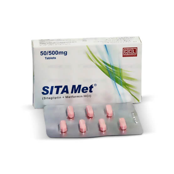 Sita Met tablet 50/500 mg 14’s
