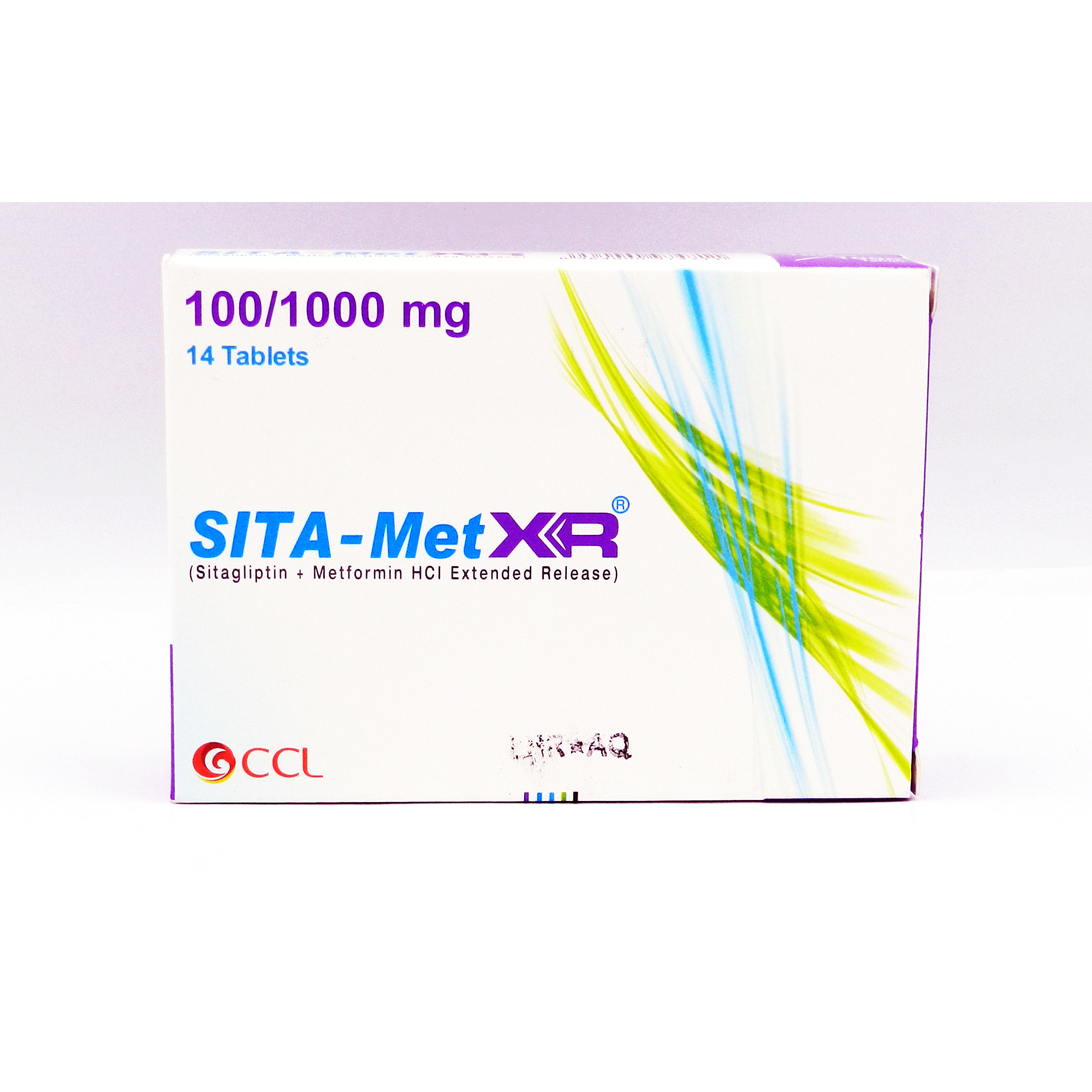 Sita Met XR 100/1000 Tab 14s