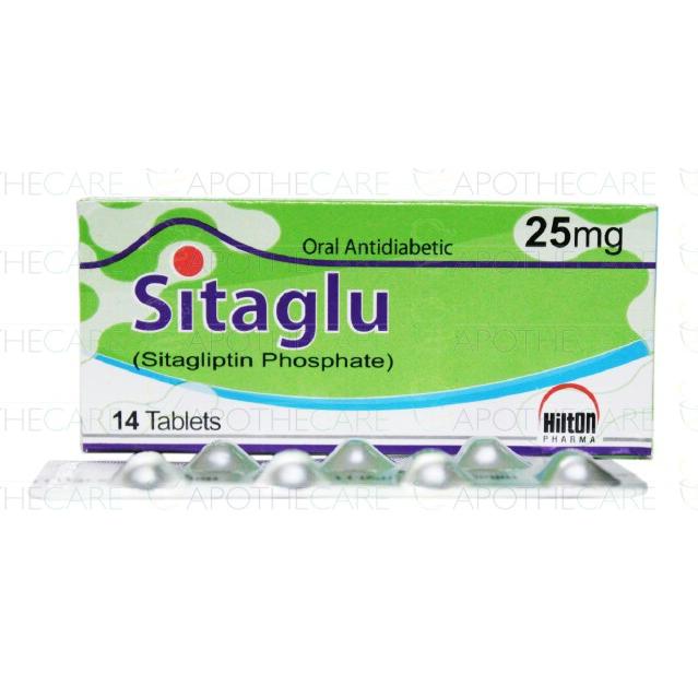 Sitaglu tablet 25 mg 14’s
