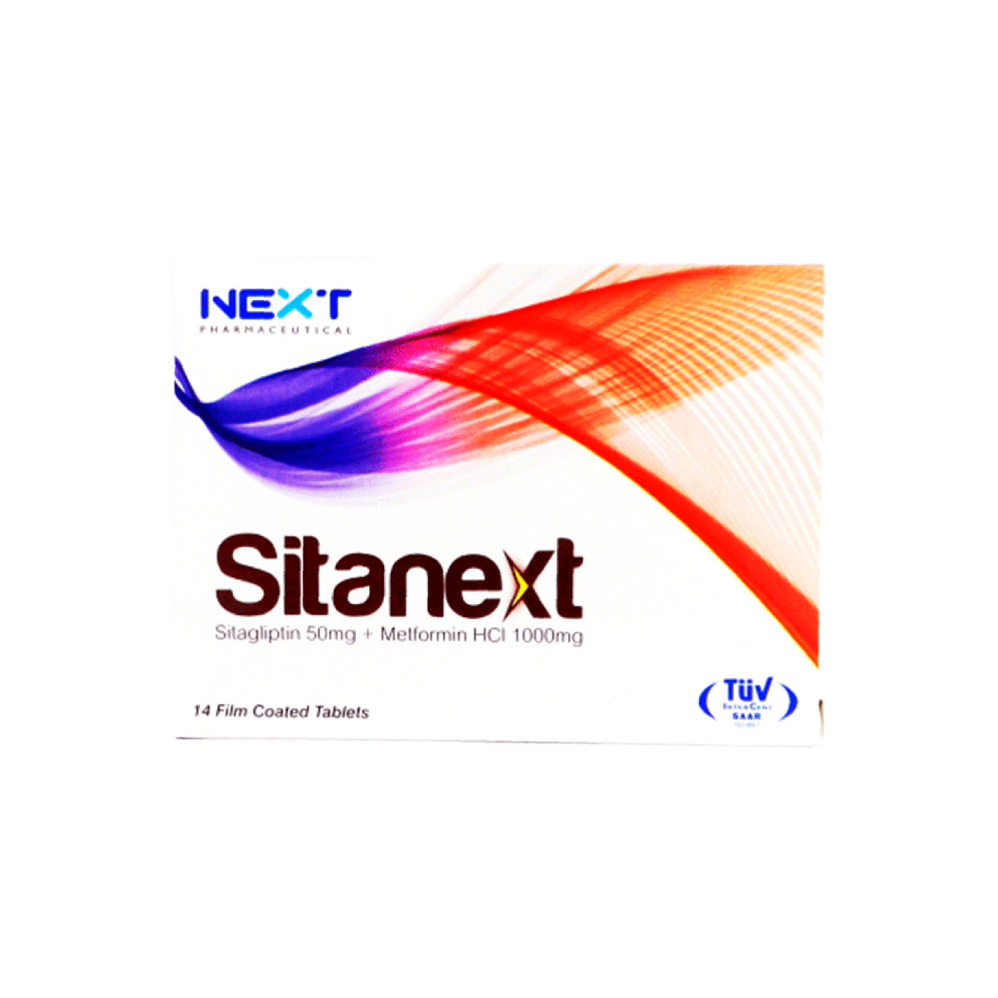 Sitanext tablet 50/1000 mg 14’s
