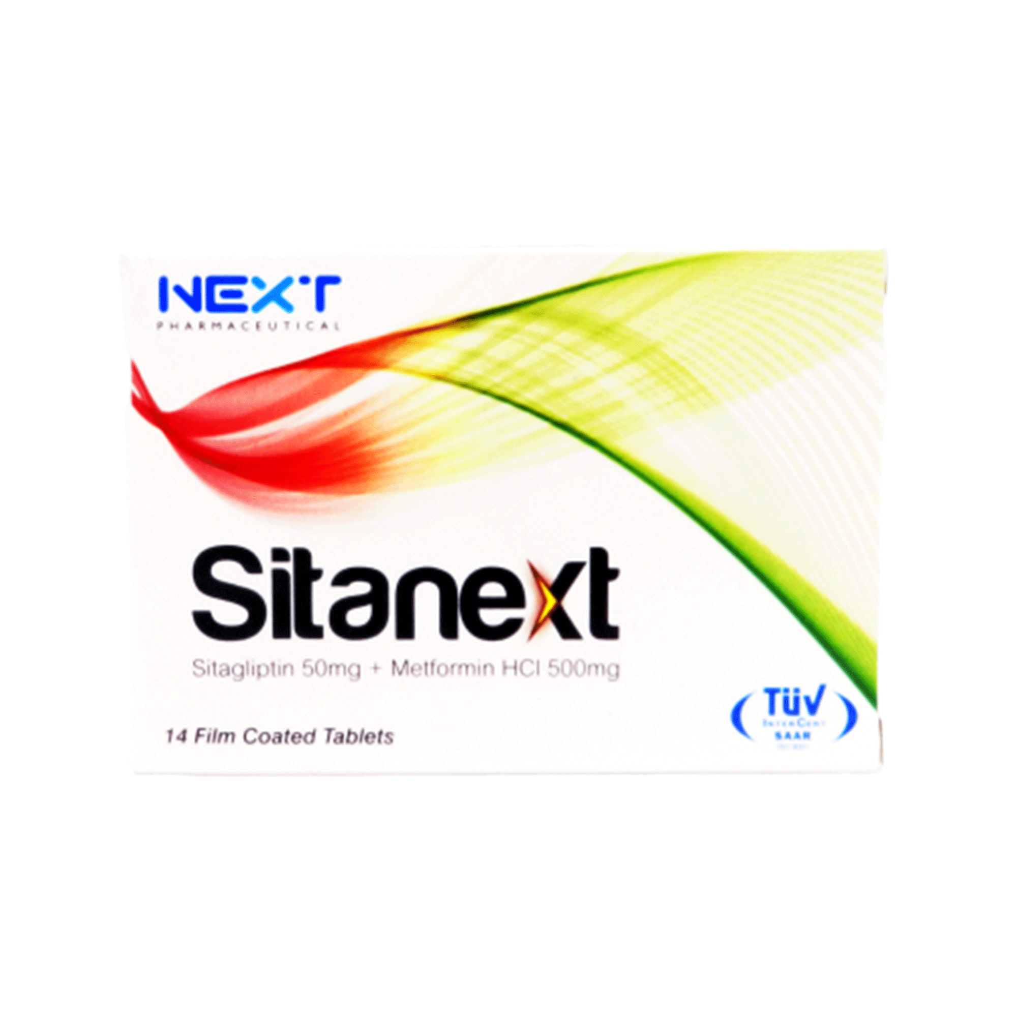 Sitanext tablet 50/500 mg 14’s