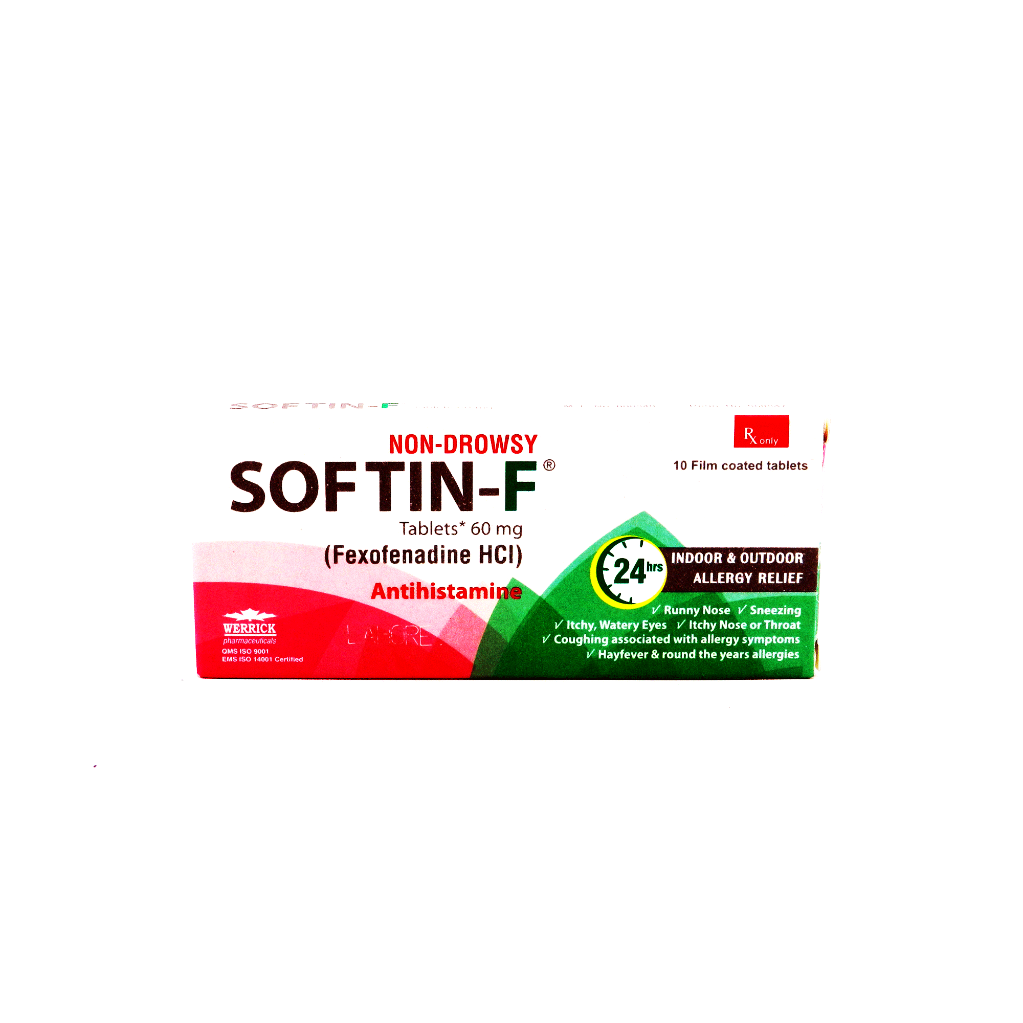 Softin-F tablet 60 mg 10’s