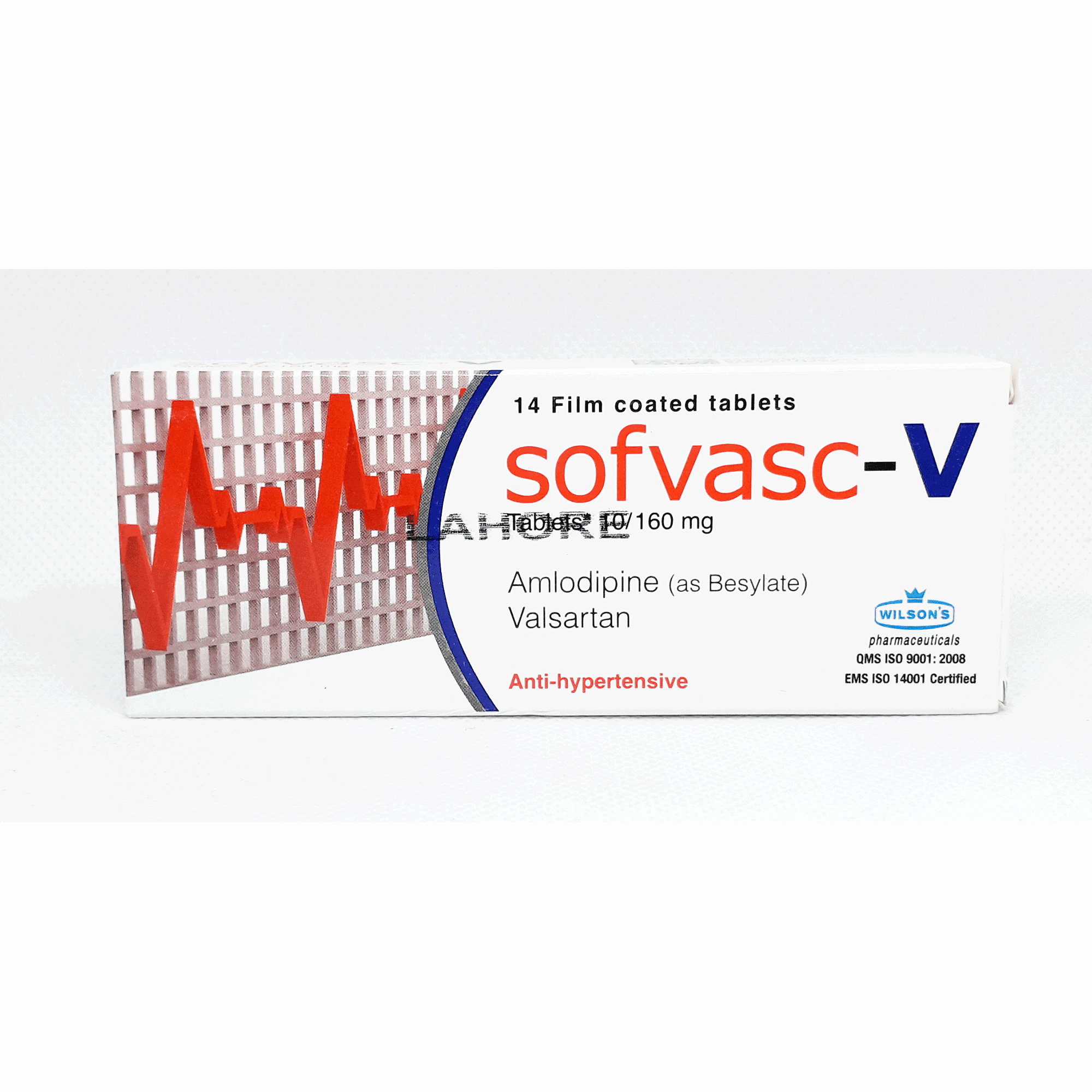 Sofvasc-V tablet 10/160 mg 14’s