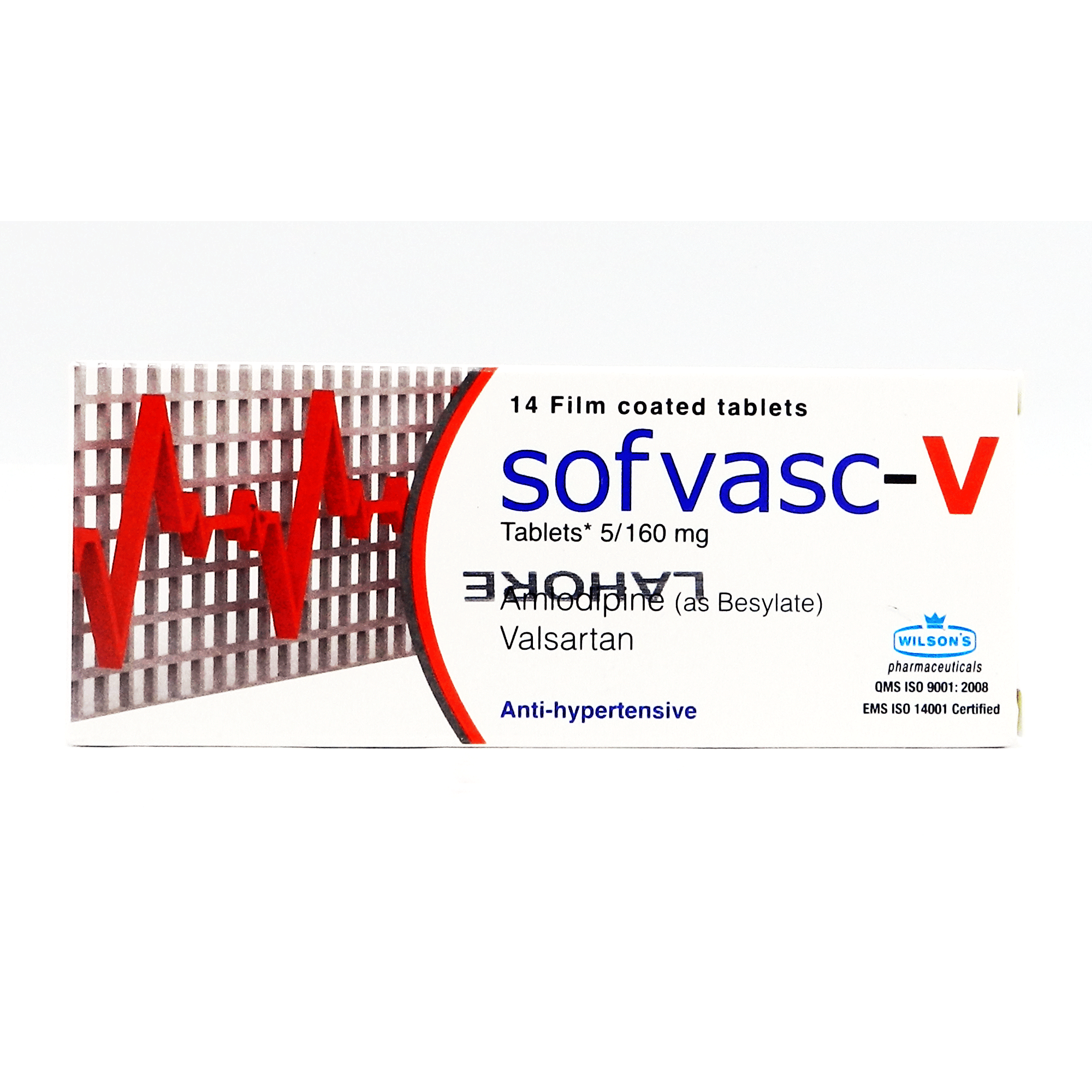 Sofvasc-V tablet 5/160 mg 14’s