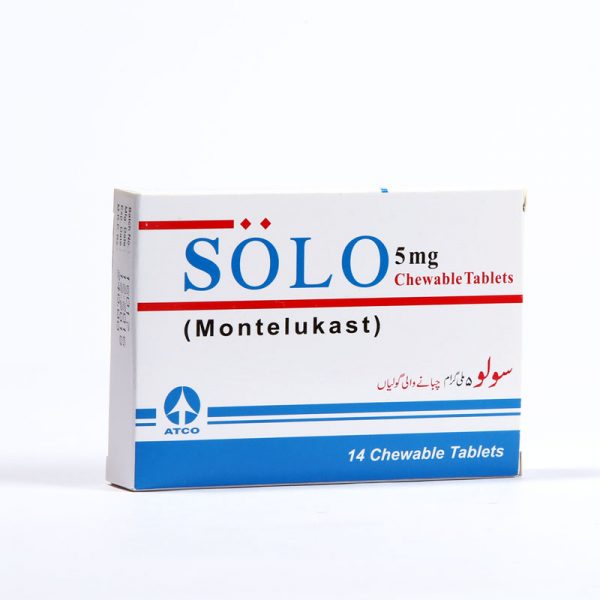 Solo tablet Chewable 5 mg 14’s