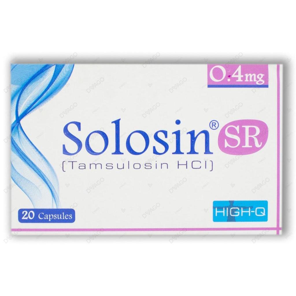 Solosin SR capsule 0.4 mg 20’s