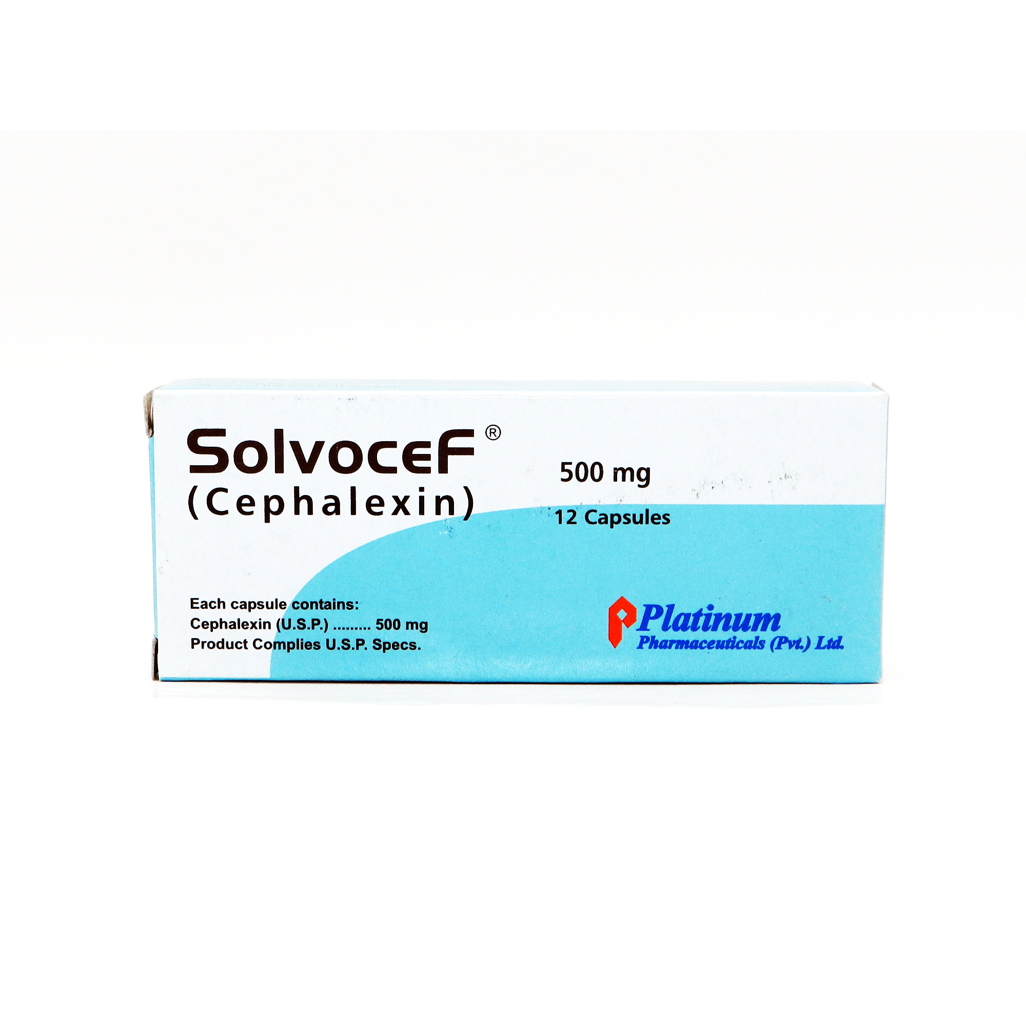 Solvocef capsule 500 mg 2×6’s