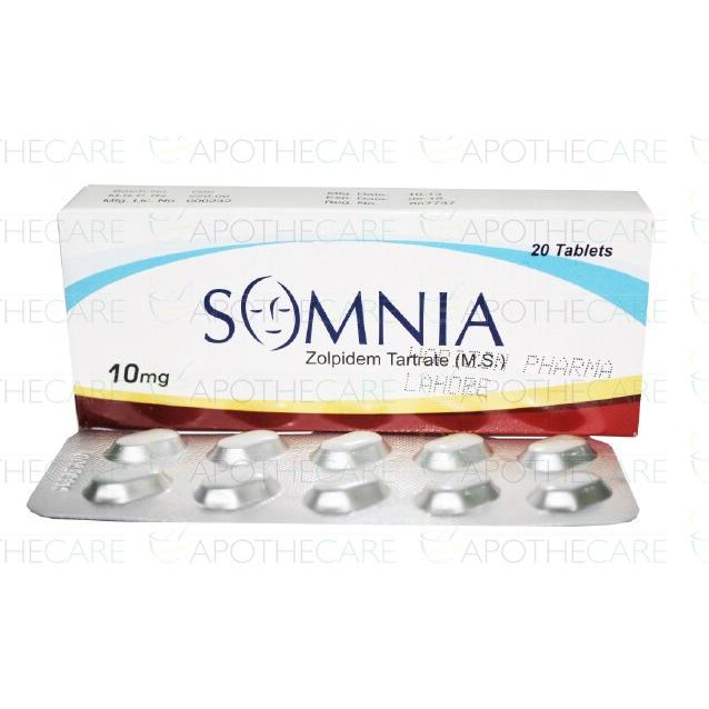 Somnia tablet 10 mg 20’s
