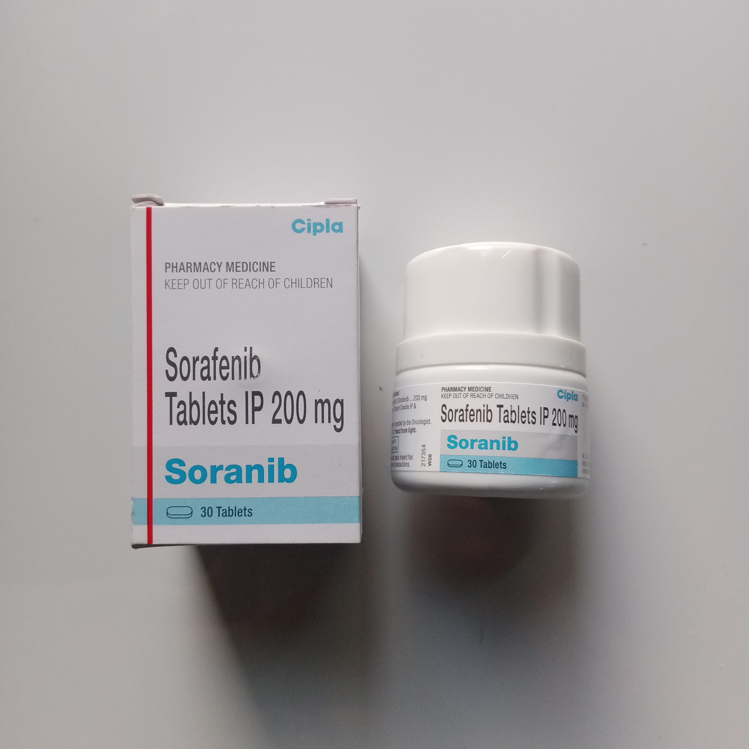 Soranib tablet 200 mg 30’s