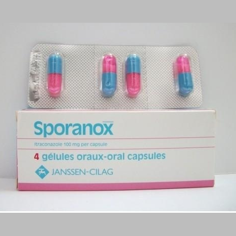 Sporanox capsule 100 mg 4’s