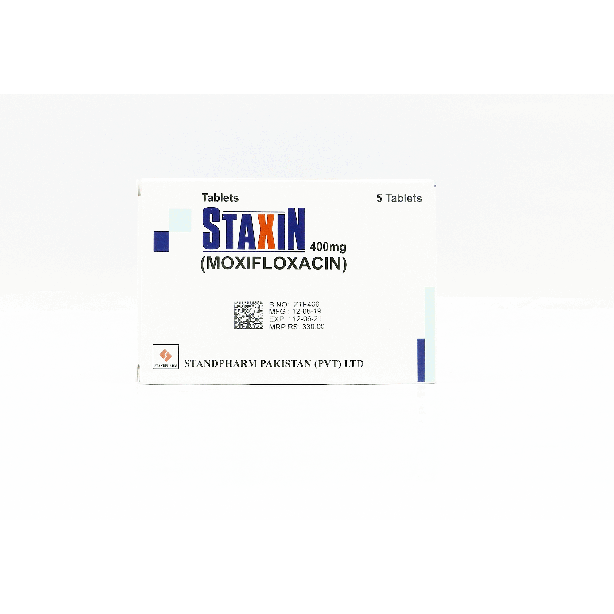 STAXIN 400mg Tablet 5s