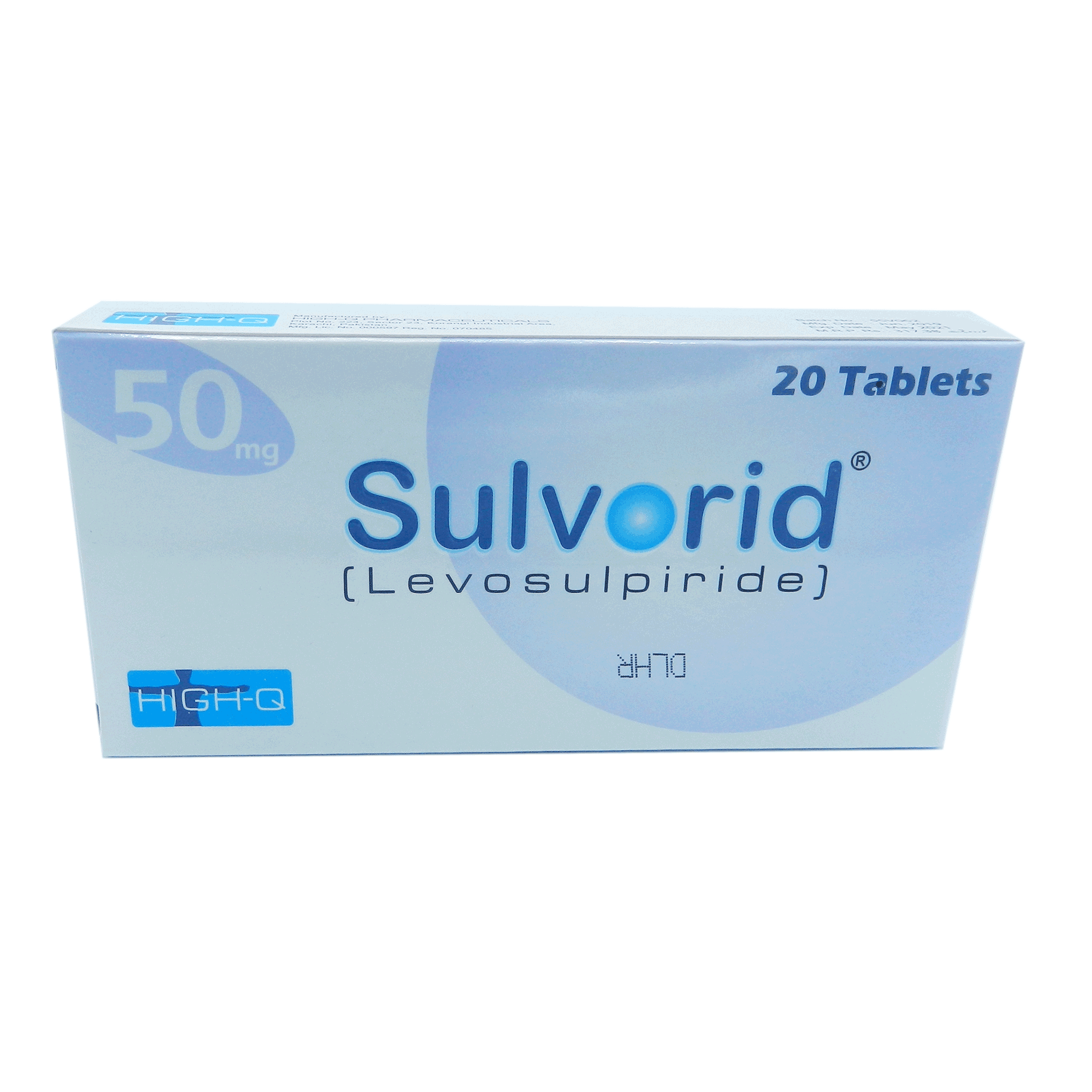 Sulvorid tablet 50 mg 20’s