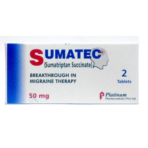 Sumatec tablet 50 mg 10’s