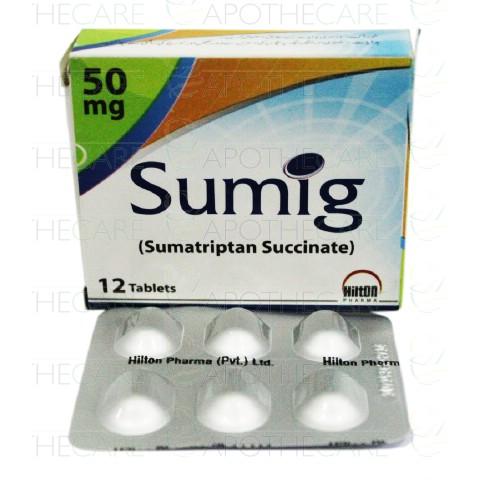 Sumig tablet 50 mg 12’s