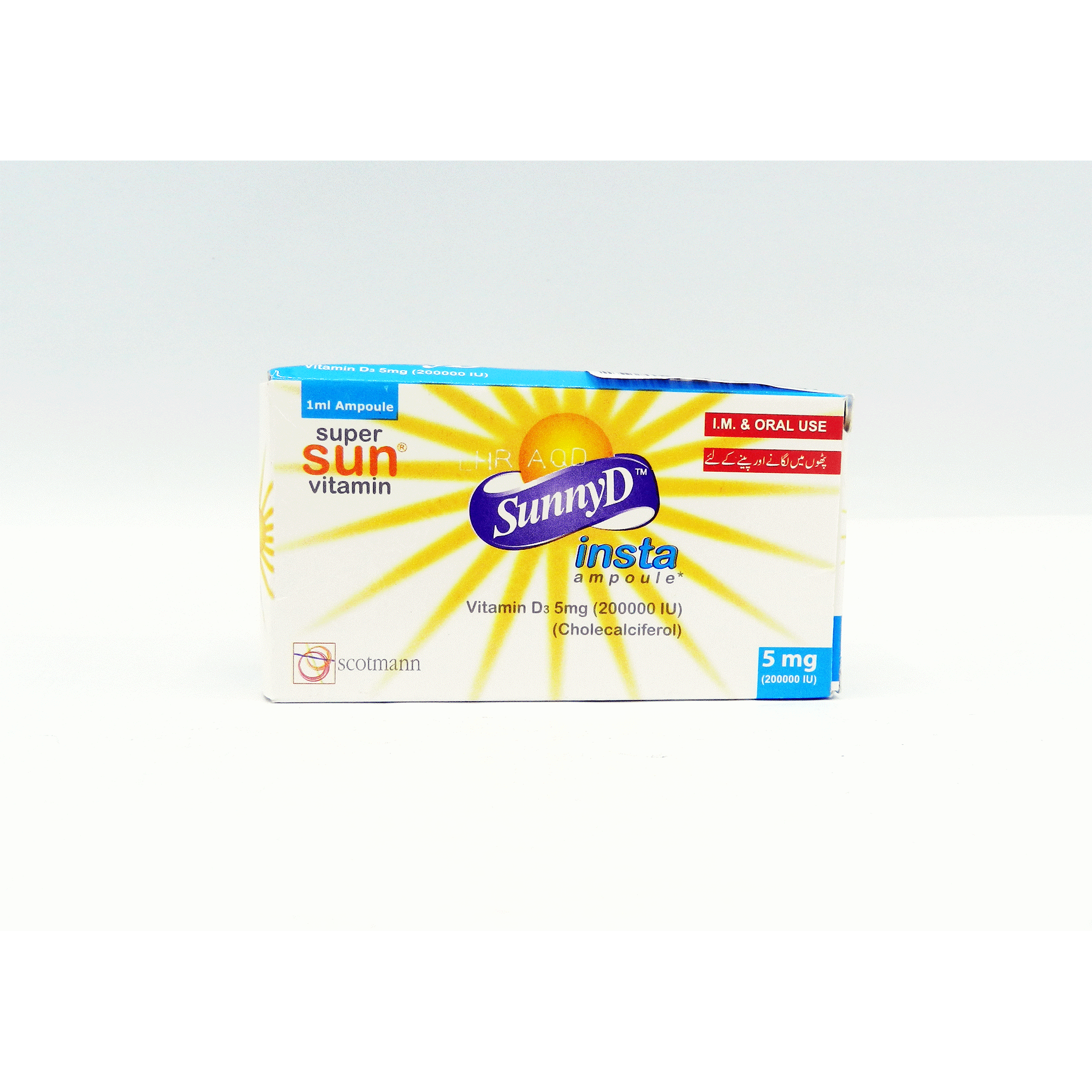 Sunny D Injection Insta 5 mg 1 Amp